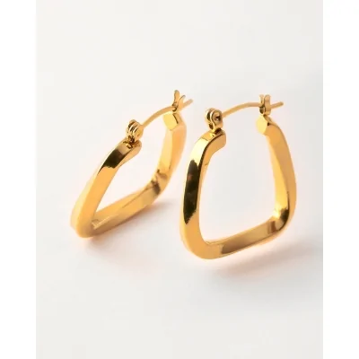 PENDIENTES ACERO 24X27MM...