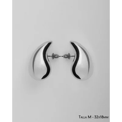 PENDIENTES DROP ACERO M... 2