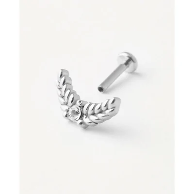 PIERCING HOJAS Y CIRCONITA...