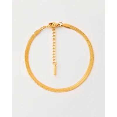 PULSERA SNAKEFLAT ACERO 3MM...