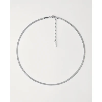 CHOKER SNAKEFLAT ACERO 3MM...