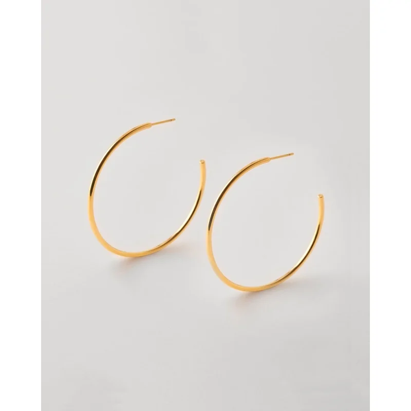 PENDIENTES ARO 30X2MM ACERO CIERRE...