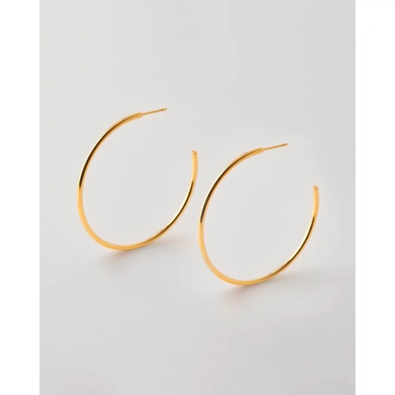 PENDIENTES ARO 40X2MM ACERO CIERRE...