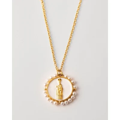 Collar Acero Medalla Virgen...