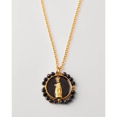 Collar Acero Medalla Virgen...