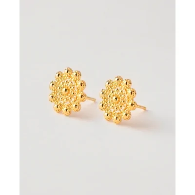 PENDIENTE BOTON CHARRO 11MM...