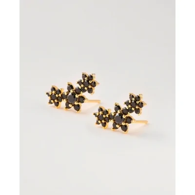 PENDIENTE 3 FLORES 12X6MM,...