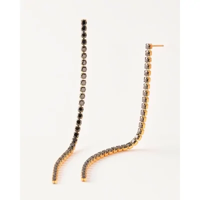 Pendientes Acero Tenis 10Cm...