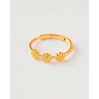 ANILLO 3 BOTONES CHARROS...