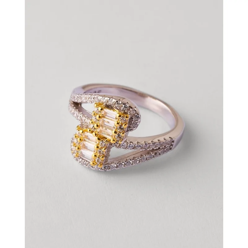 ANILLO PLATA CIRCONITAS  WY