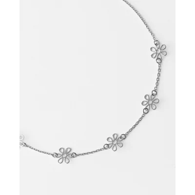 Collar Metal Flor 37cm RH