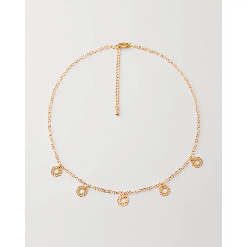 Collar Metal Flor 45 DO