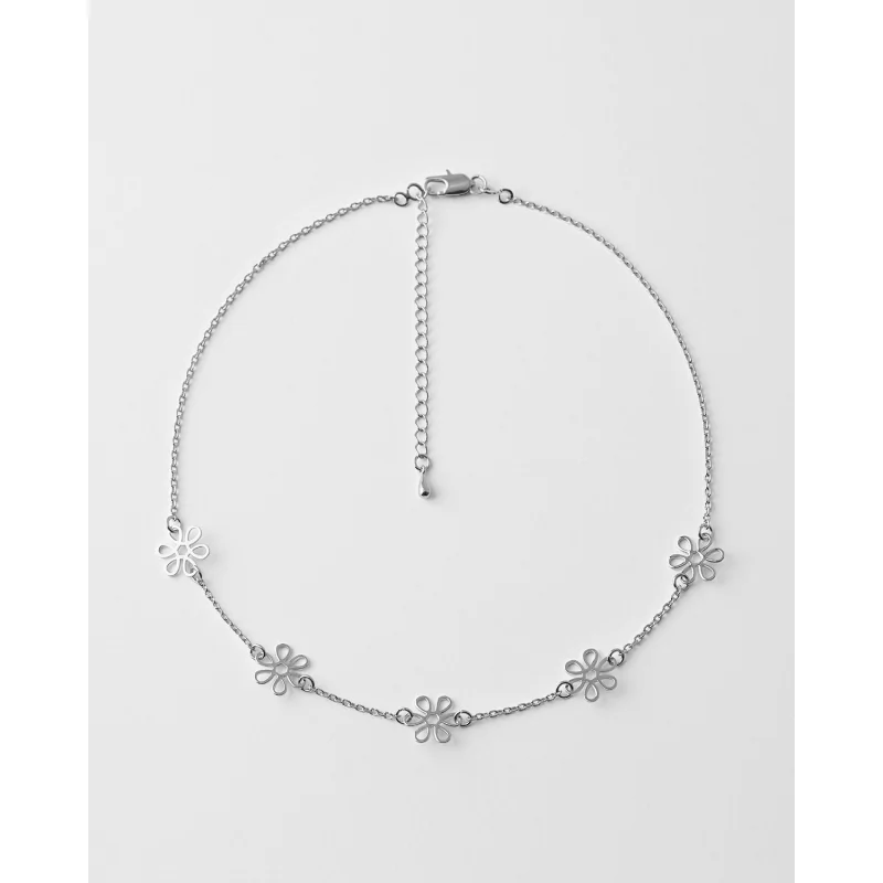 Collar Metal Flor 37cm RH