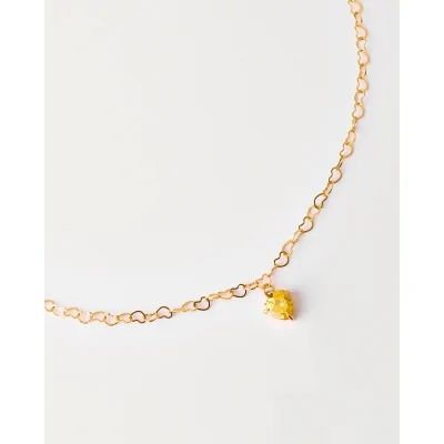 COLLAR CADENA CORAZON 44CM...