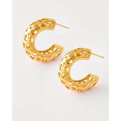 PENDIENTE SEMI ARO...