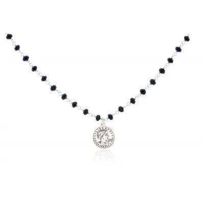 Collar Moneda Dolar CZ