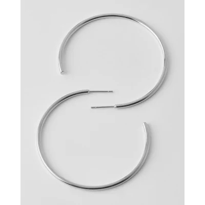 PENDIENTES ARO 50X2MM ACERO...