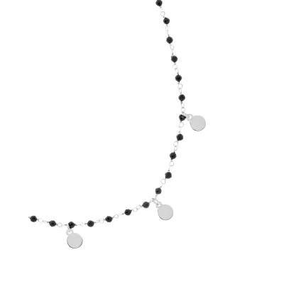 Collar 3 Circulos Onix CZ