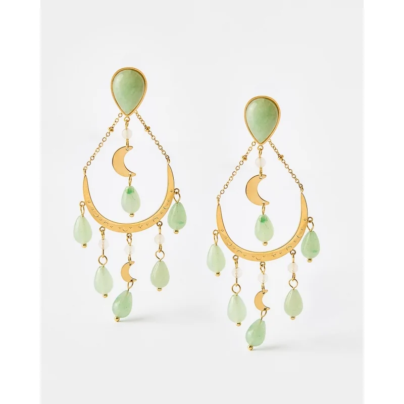 Pendientes Acero 62Mm