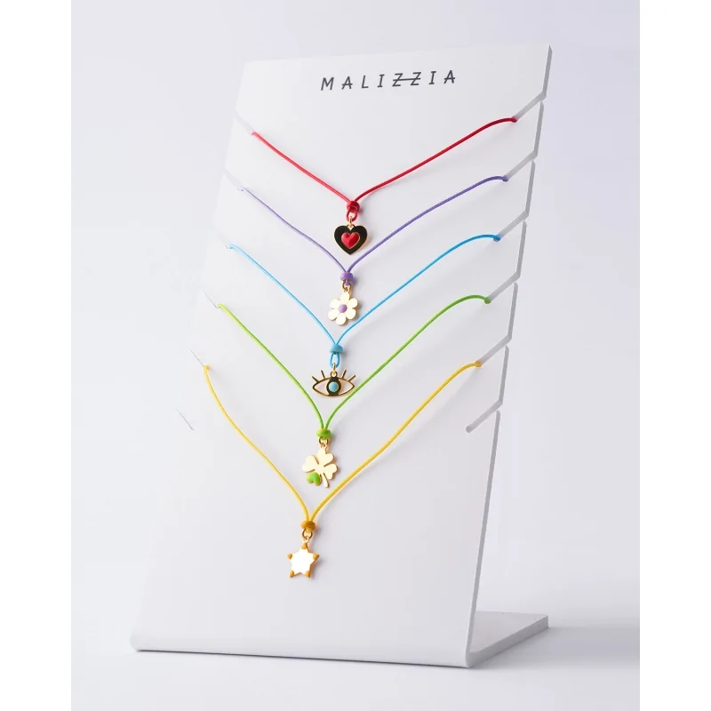 COLLAR ESTRELLA PLATA Y ESMALTE...