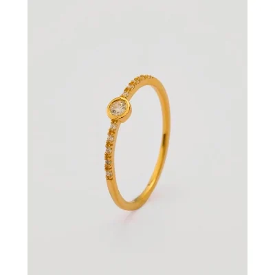 ANILLO CIRCONITA 3MM PLATA 2