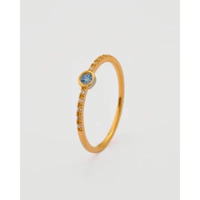 ANILLO CIRCONITA 3MM PLATA 2