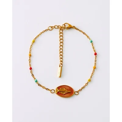 PULSERA MEDALLA VIRGEN DE...