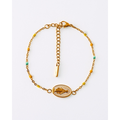 PULSERA MEDALLA VIRGEN DE...