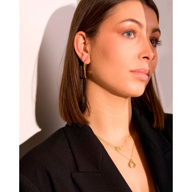 COLLAR CIRCULOS AMISTAD CIRCONITAS...